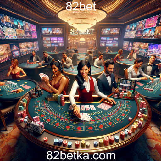 A Experiência Imersiva dos Cassinos Ao Vivo no 82bet